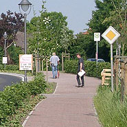 Neue Ortsdurchfahrt in Hinte-Westerhusen